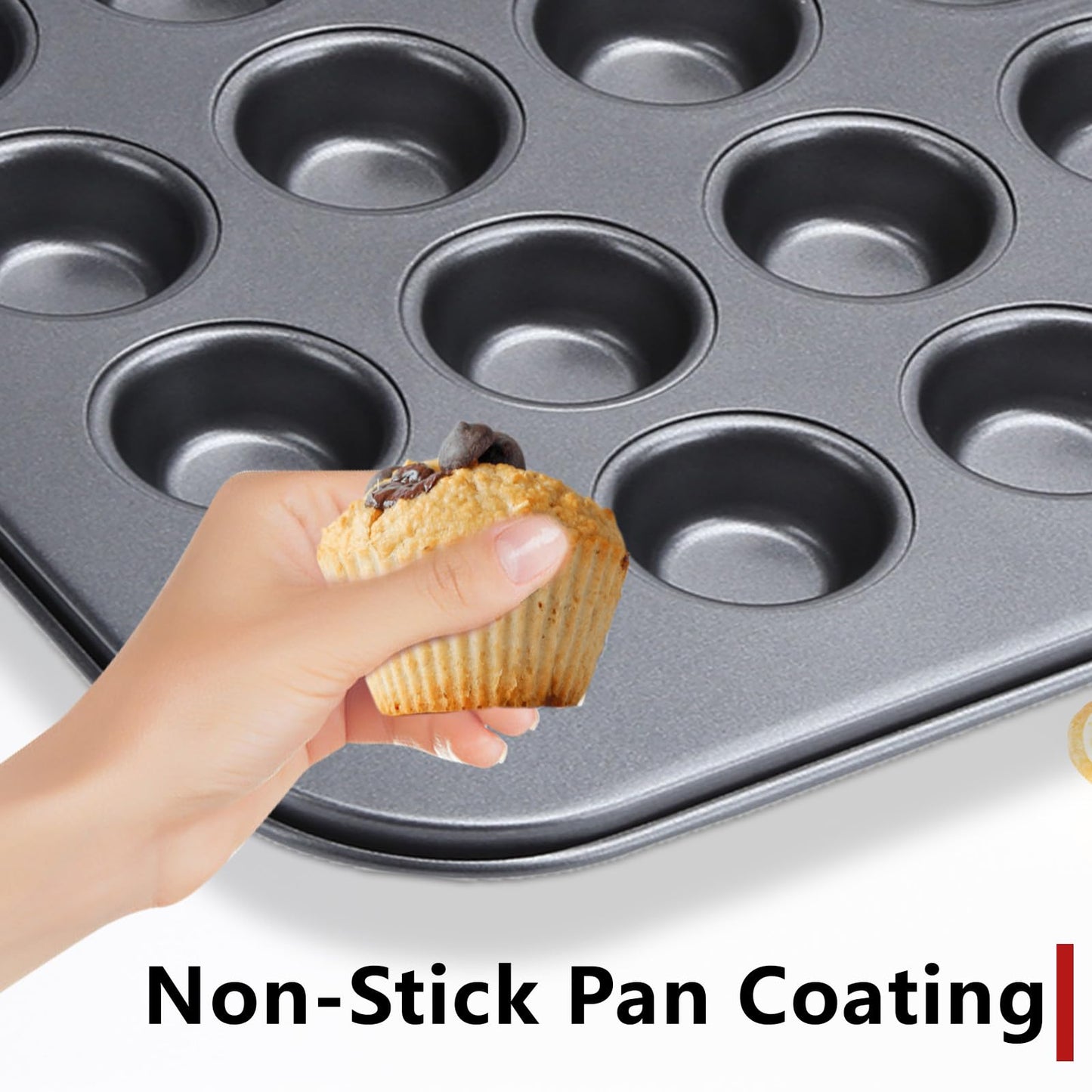 12-Hole Silicone Baking Tray