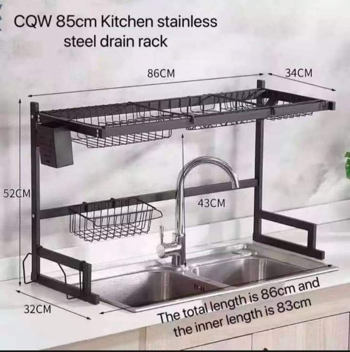 Over The Sink Dishes Rack