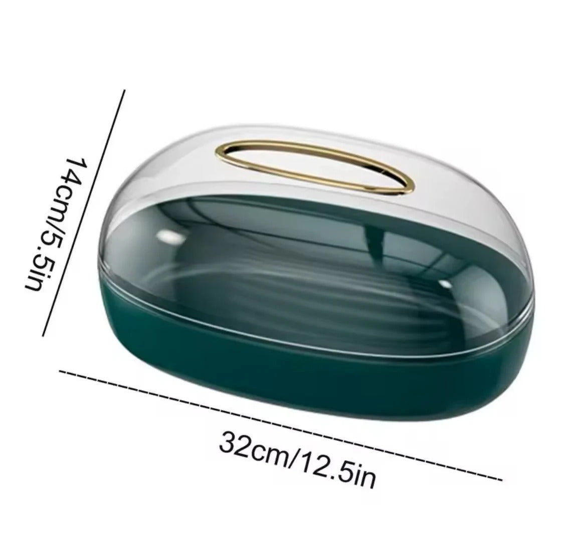 Acrylic Luxury Wall-Mounted Tissue Box