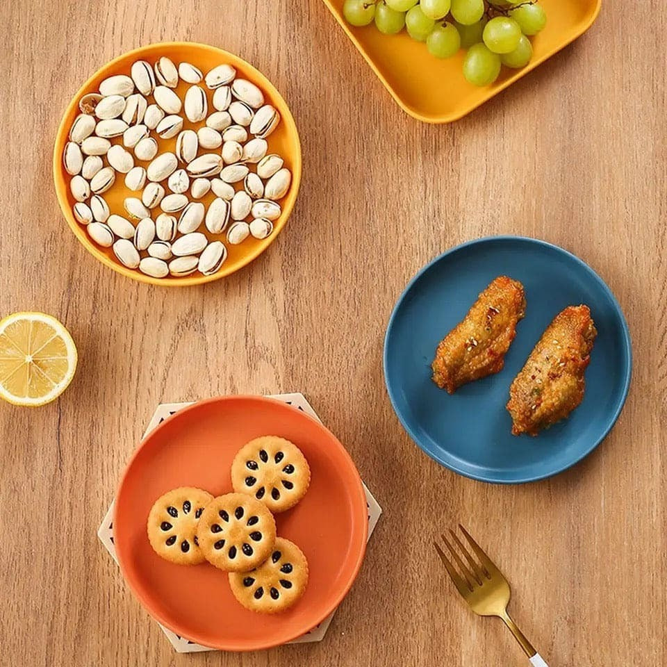 Plastic Plates With Stand