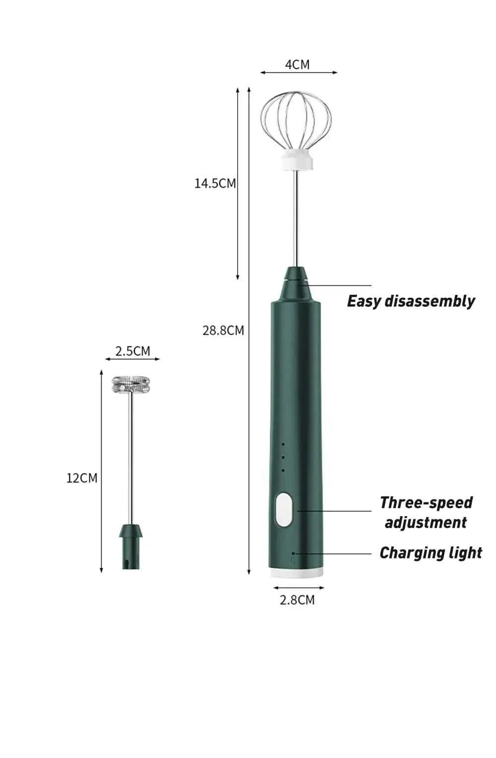 Rechargeable Coffee Beater