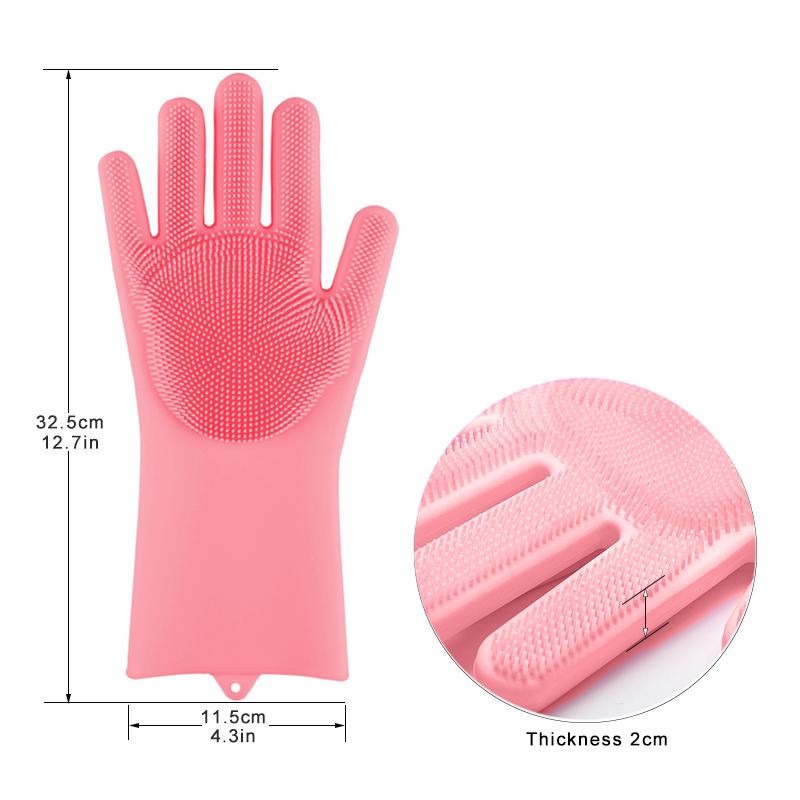 Magic Washing Gloves - Pair Of Silicone Washing Gloves - My Store
