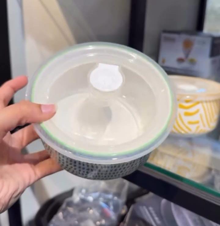 Danny Home 600ml Porcelain Food Container with Lid – BWT30-17