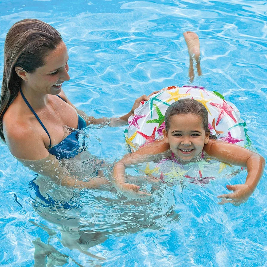 Intex 20" Lively Print Swim Ring (51cm)