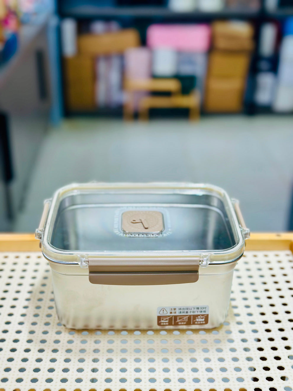 2400ml Premium Stainless Steel Airtight Food Storage Container