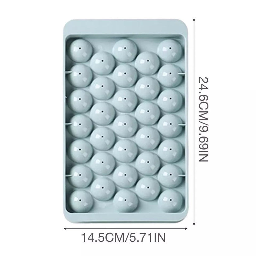 32-Grid Spherical Ice Ball Maker with Lid - My Store