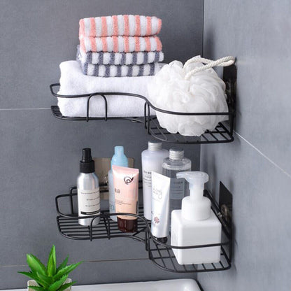 Metal Wall-Mounted Corner Shelf - My Store