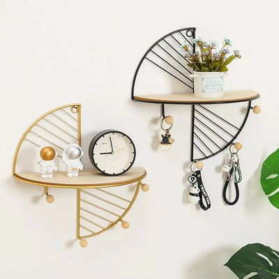 Metal Wall Mounted Creative Storage Shelf - My Store