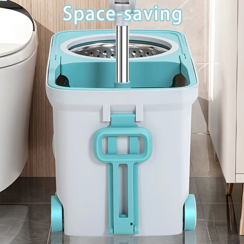 Spin Mop Bucket With Wheels -Premium Quality - My Store