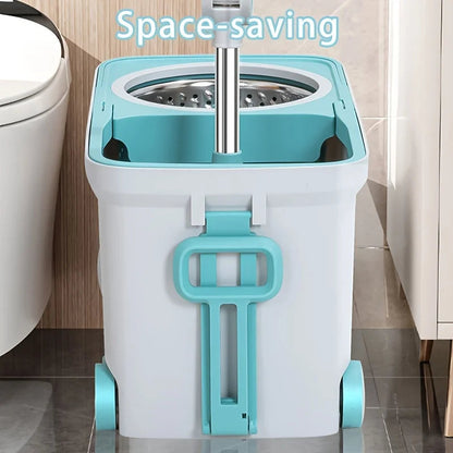 Spin Mop Bucket With Wheels -Premium Quality - My Store