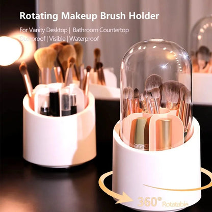 360° Rotating Makeup Brush Organizer - My Store