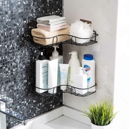 Metal Wall-Mounted Corner Shelf - My Store