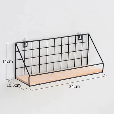 Checks and Boxes Wall Storage Shelf - My Store