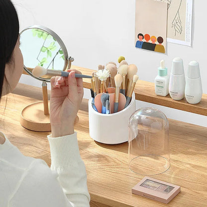 360° Rotating Makeup Brush Organizer - My Store