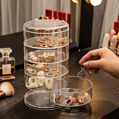 Acrylic Rotating Jewelry Organizer - My Store