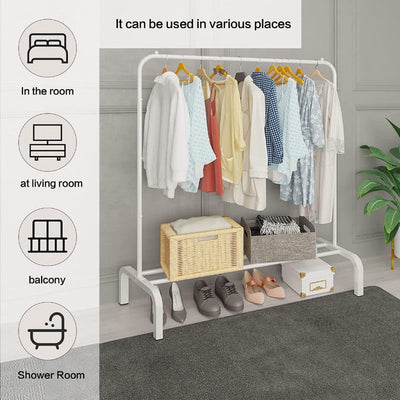 Single Pole Metal Cloth Stand - My Store