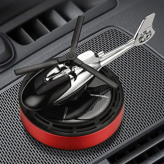 Solar Powered Helicopter Car Fragrance Diffuse - My Store