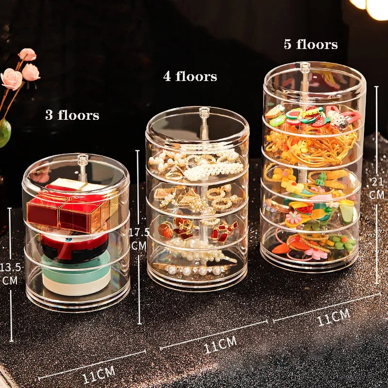 Acrylic Rotating Jewelry Organizer - My Store
