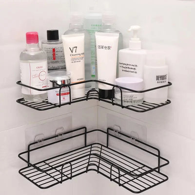 Metal Wall-Mounted Corner Shelf - My Store