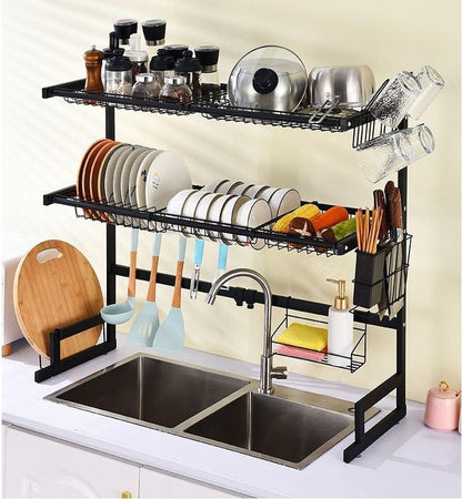 Double Layer Over The Sink Rack - My Store