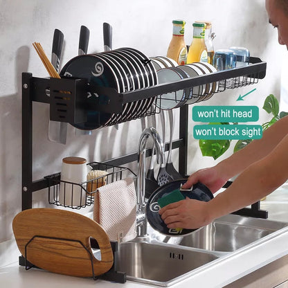 Over The Sink Dishes Rack