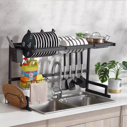 Over The Sink Dishes Rack
