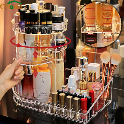 2in1 360° Rotating Cosmetic Organizer - My Store