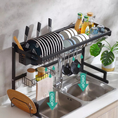 Over The Sink Dishes Rack