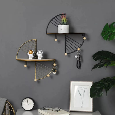 Metal Wall Mounted Creative Storage Shelf - My Store