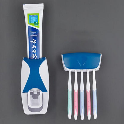 Automatic Toothpaste Dispenser & Toothbrush Holder Set - My Store