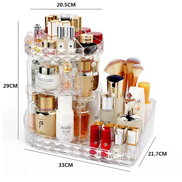2in1 360° Rotating Cosmetic Organizer - My Store