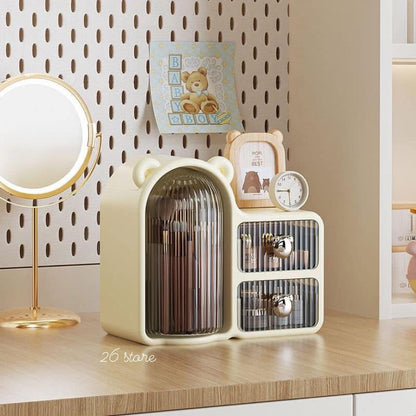 Bear Shape Make-up Storage Box
