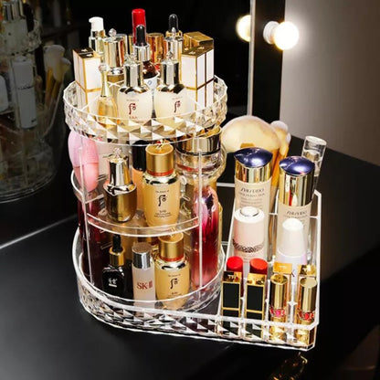 2in1 360° Rotating Cosmetic Organizer - My Store