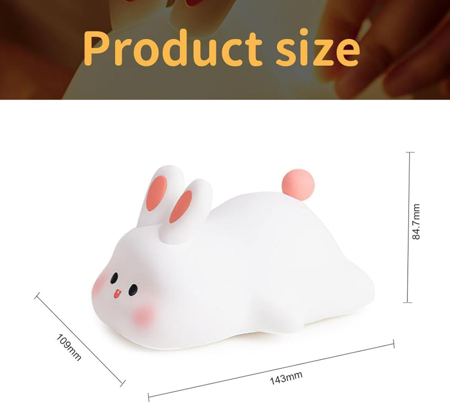 Silicone Rabbit Lamp