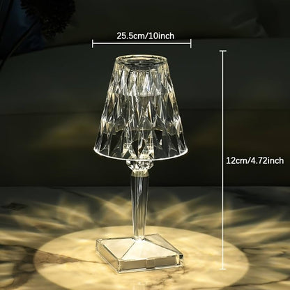 Crystal Diamond Table Lamp