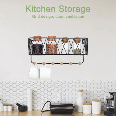 Criss-Cross Wall Storage Shelf - My Store