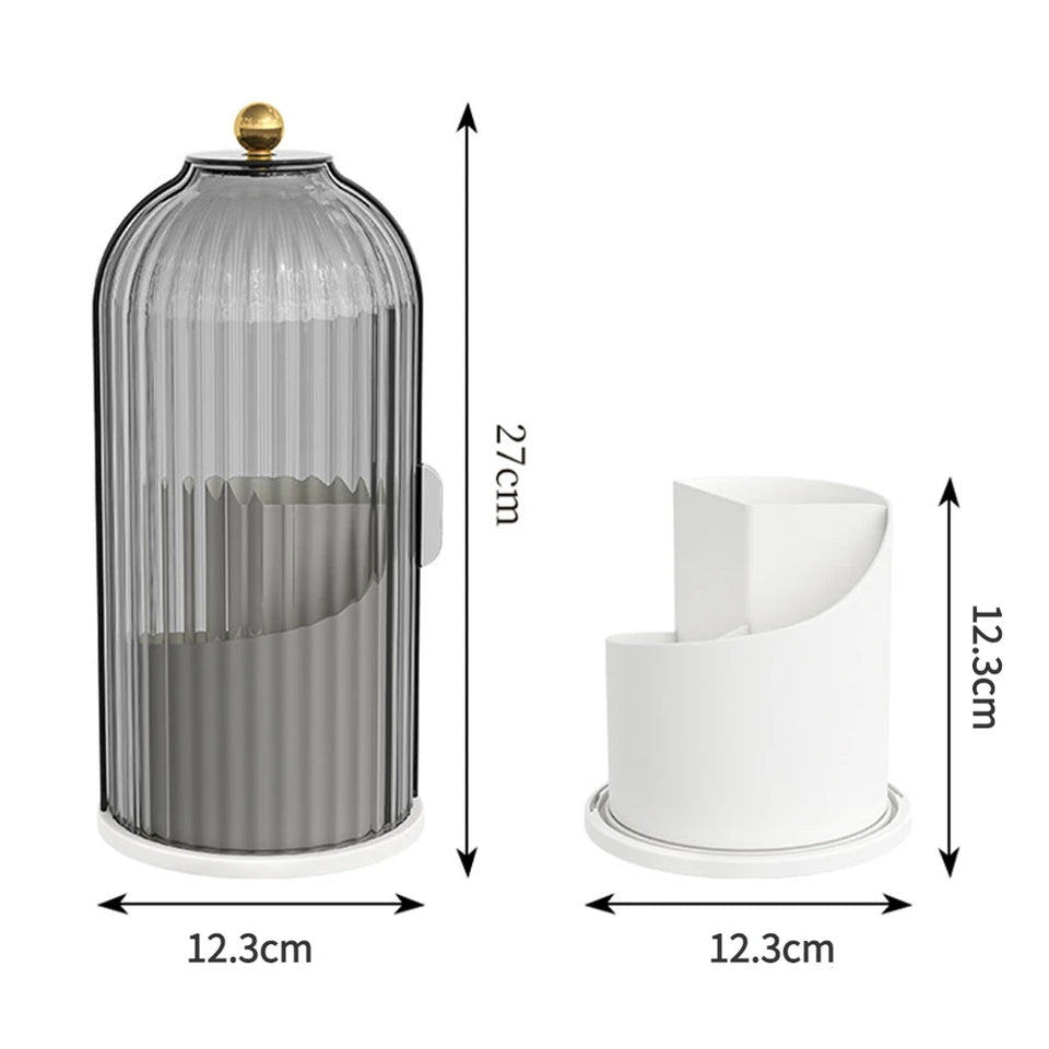 Luxury 360° Rotating Makeup Brush Organizer - My Store