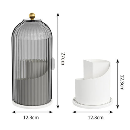 Luxury 360° Rotating Makeup Brush Organizer - My Store