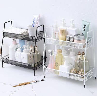 2-Layer Metal Storage Stand - My Store