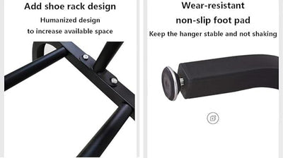 Double Pole Metal Cloth Stand - My Store