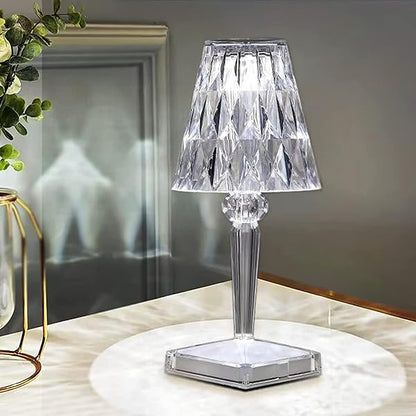 Crystal Diamond Table Lamp