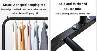 Single Pole Metal Cloth Stand - My Store