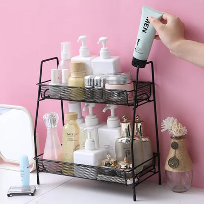 2-Layer Metal Storage Stand - My Store