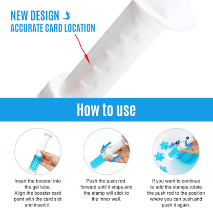 Toilet jell injection