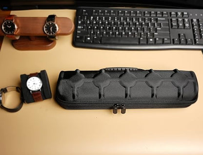 SAFEBUDDY men's5 slots Watch travel case box