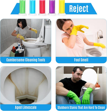 Toilet jell injection