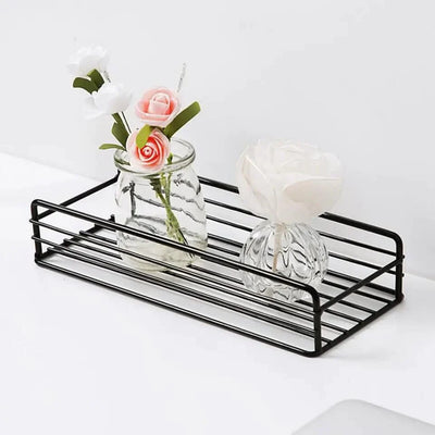 Metal Wall-Mounted Rectangle Shelf - My Store