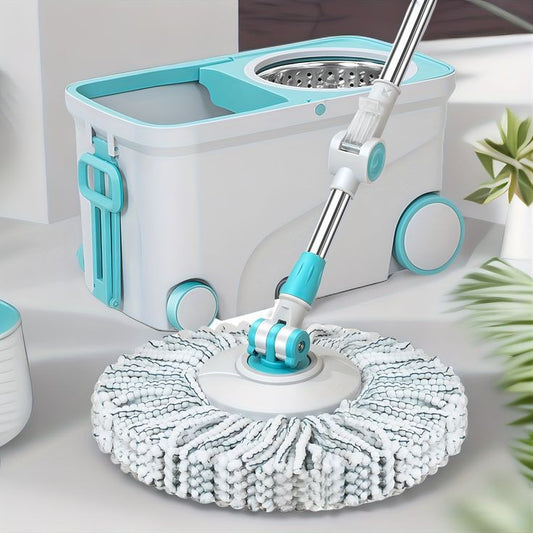 Spin Mop Bucket With Wheels -Premium Quality - My Store