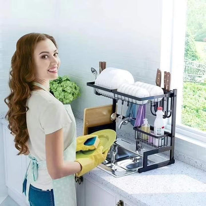 Over The Sink Dishes Rack
