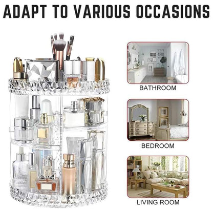 360 Rotating Cosmetic Organizer